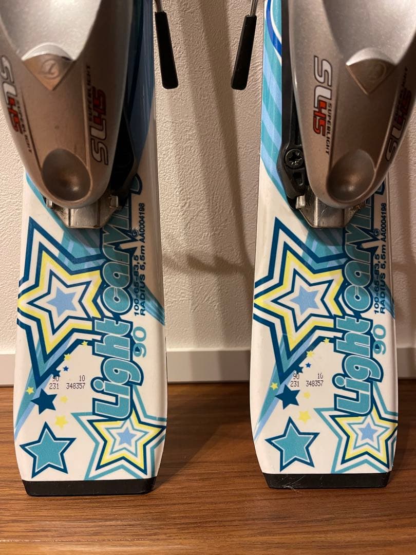 Pure Conscious スキー板90㎝ ブーツ20 ㎝ ストック ジュニア - メルカリ