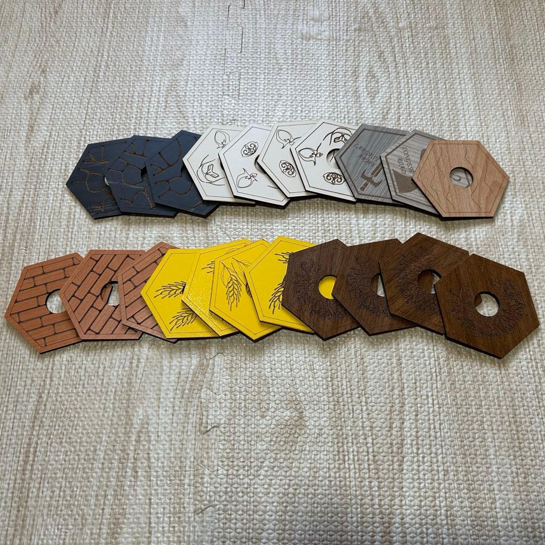 カタン　海外製木製セット