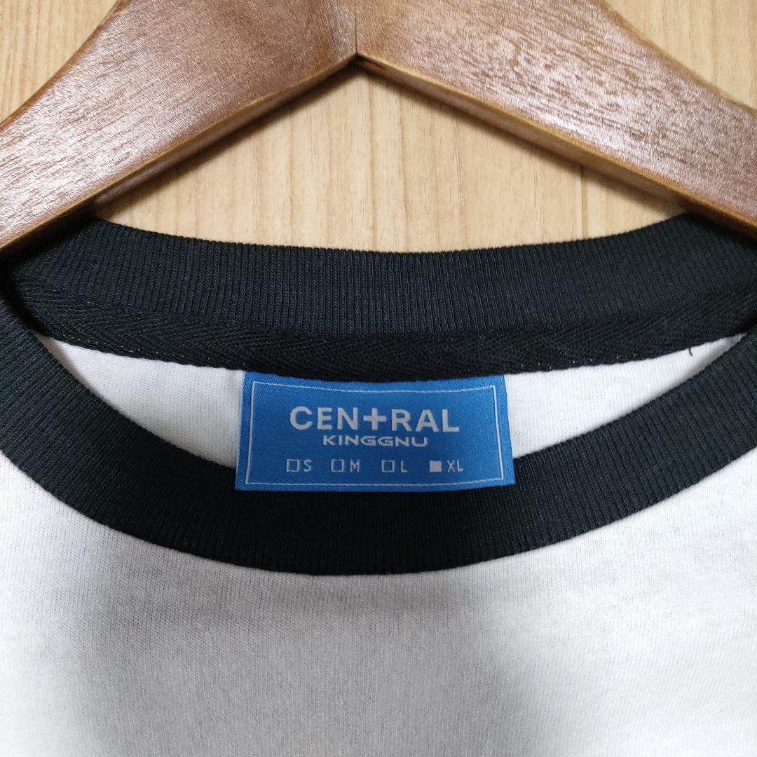 KINGGNU　セントラル　 ロゴプリント 長袖Tシャツ XLサイズ