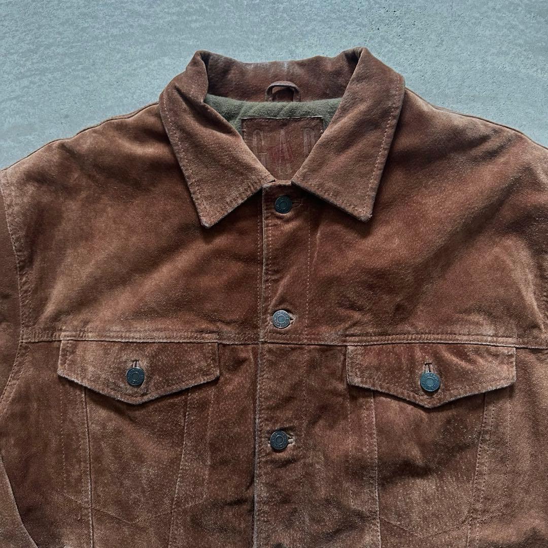超スペシャル OLD GAP レザートラッカー スエード ヌバック 3rd - メルカリ