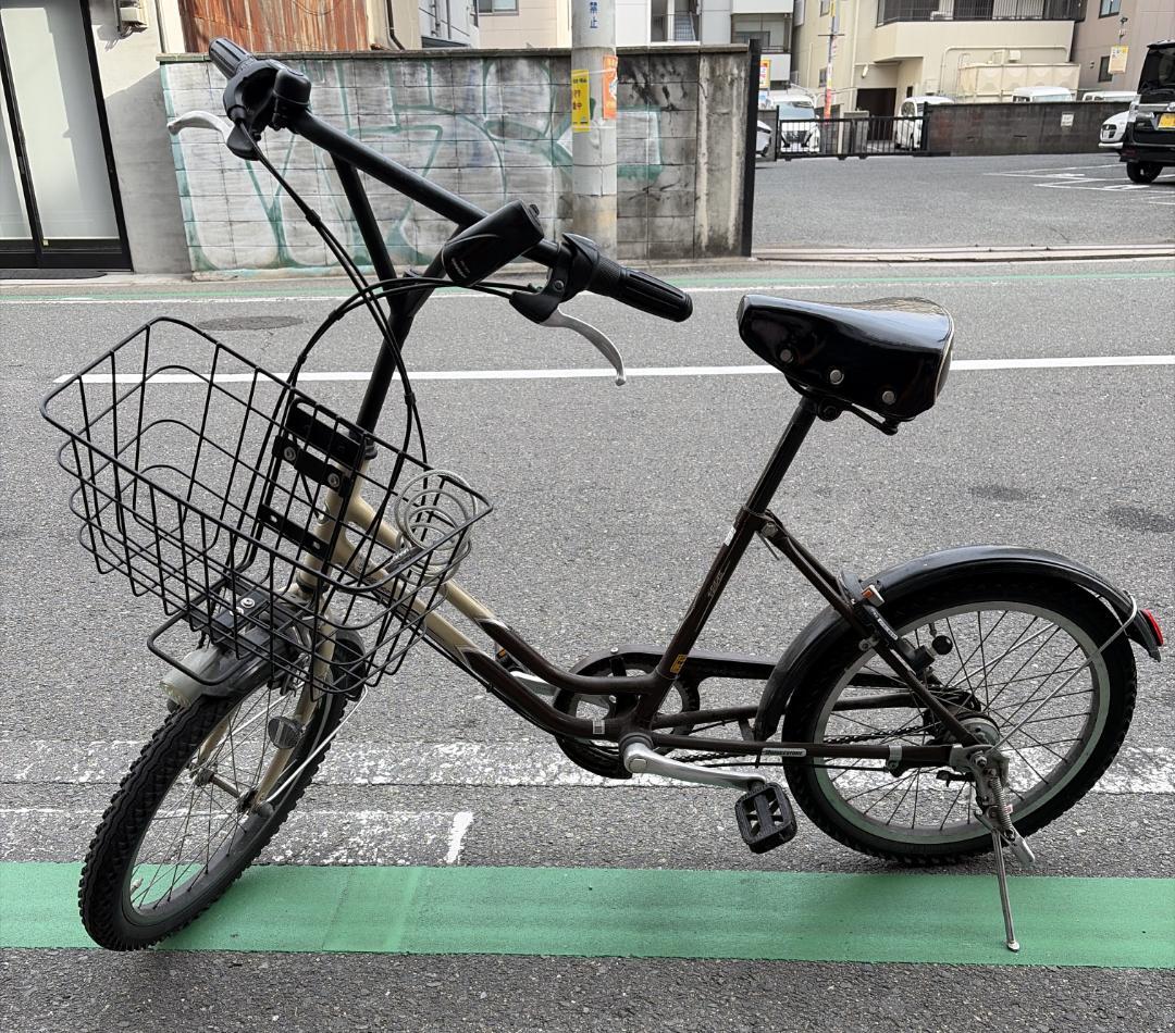大阪京都限定 ブリヂストン ベガス 20型ミニペロ 自転車 ミニチャリ ミニベロ（小径車） シティサイクル・ママチャリ BRIDGESTONE