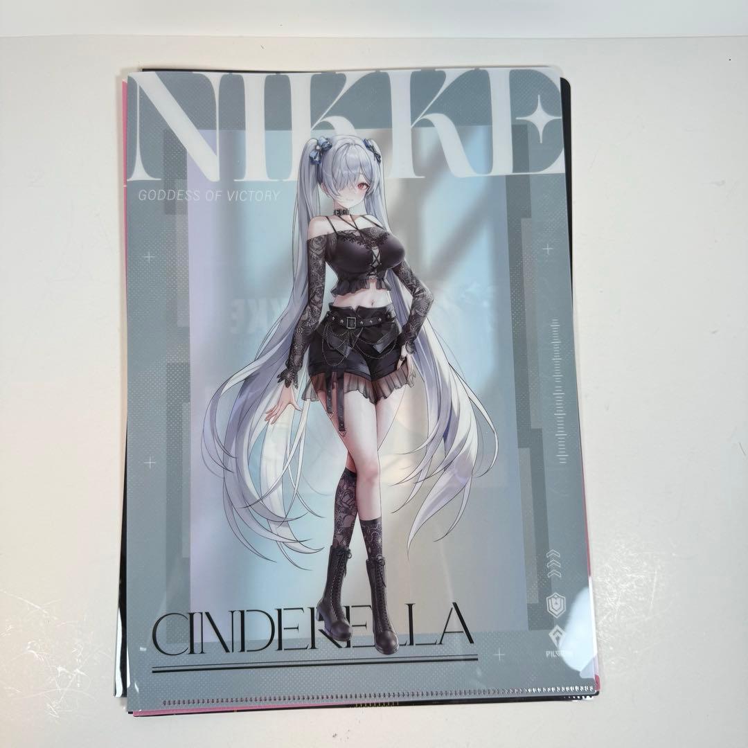 NIKKEニケ×ローソン オリジナルクリアファイル全6種コンプセット 勝利