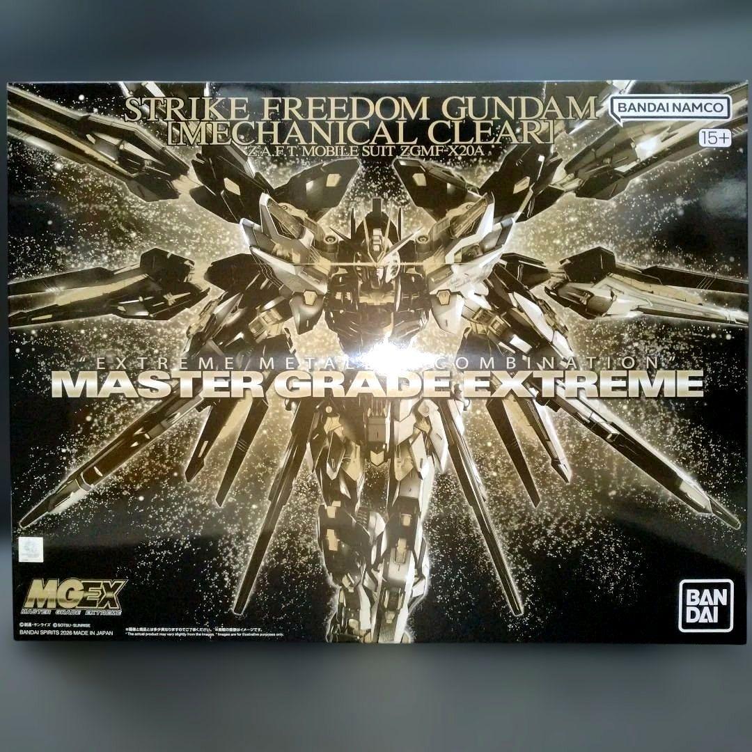 新品 MGEX ストライクフリーダムガンダム メカニカルクリア SEED 未組立