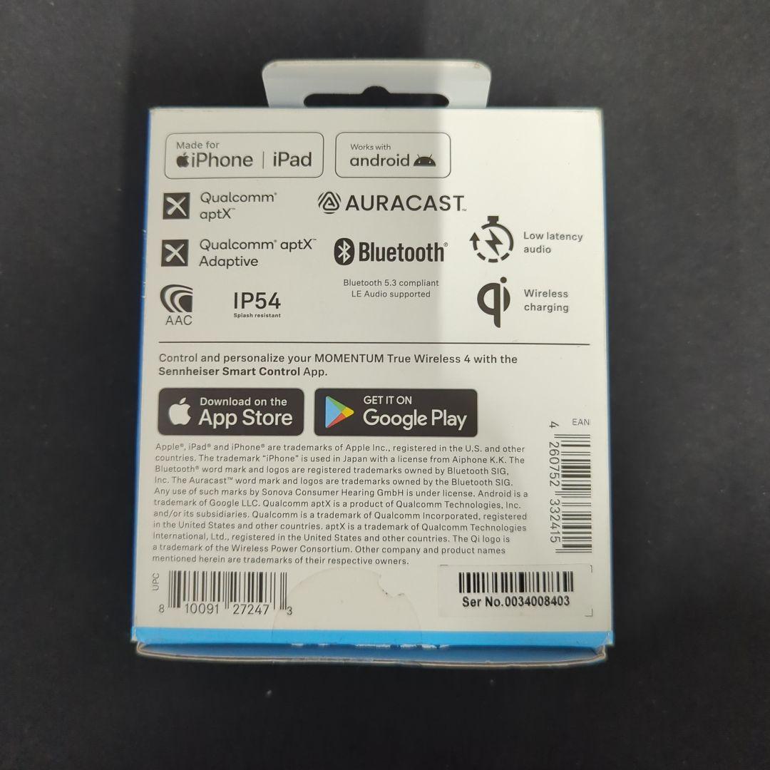 ジャンク Sennheiser Momentum True Wireless 4 - メルカリ