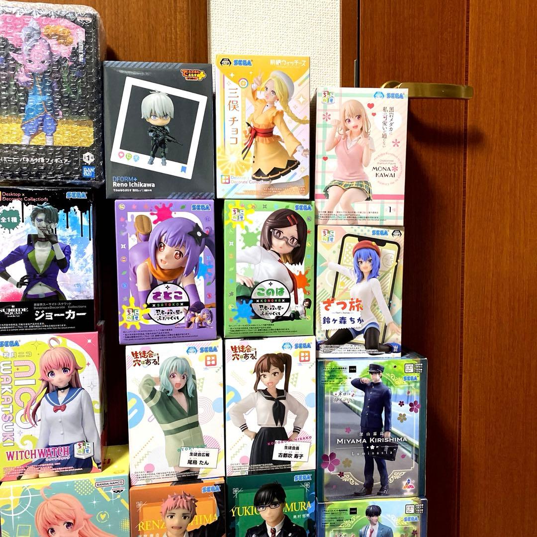 フィギュア23個セット　葬送のフリーレン、推しの子、怪獣8号　その他