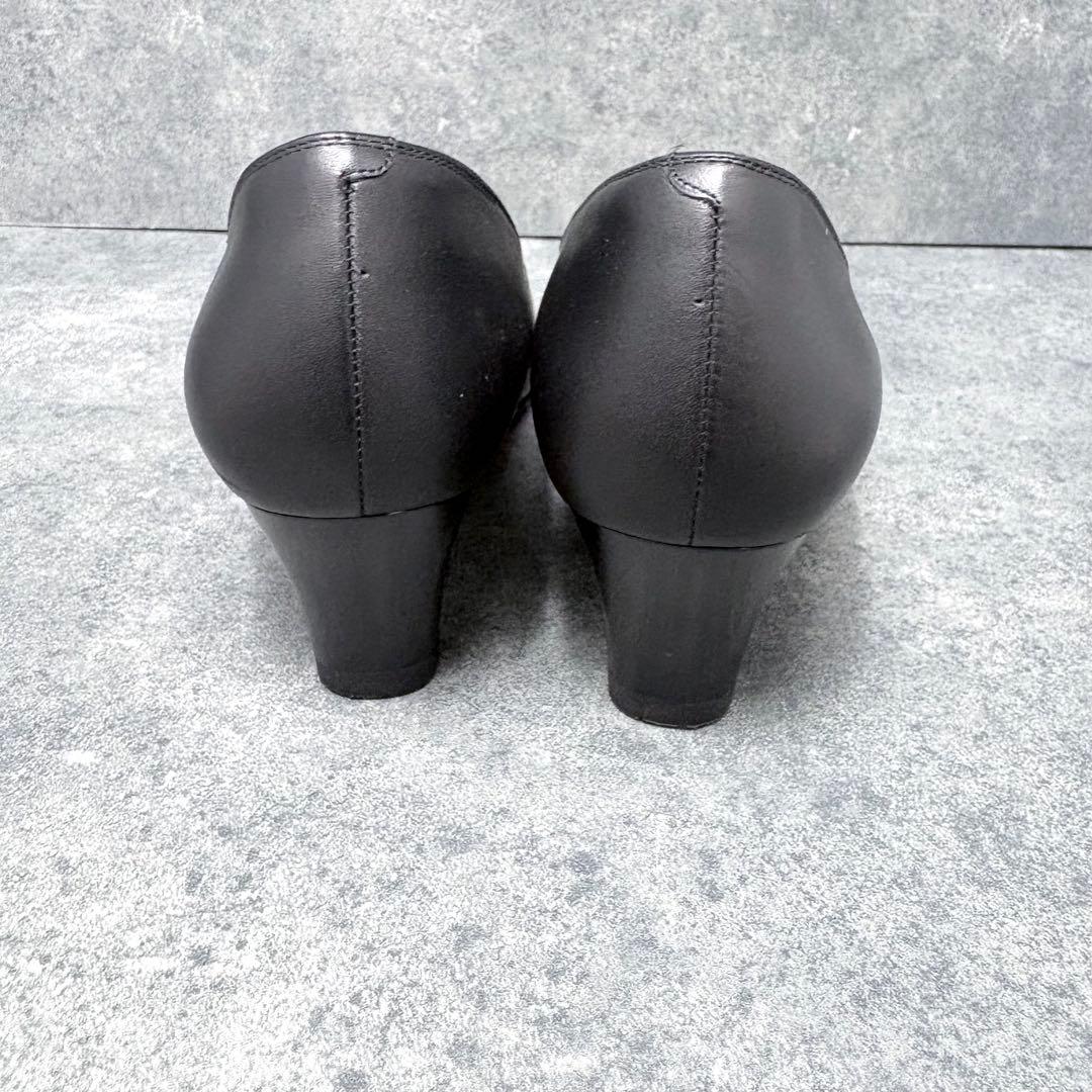 極美品✨pedala スクエアトゥ パンプス WP651R ブラック 24cm - メルカリ