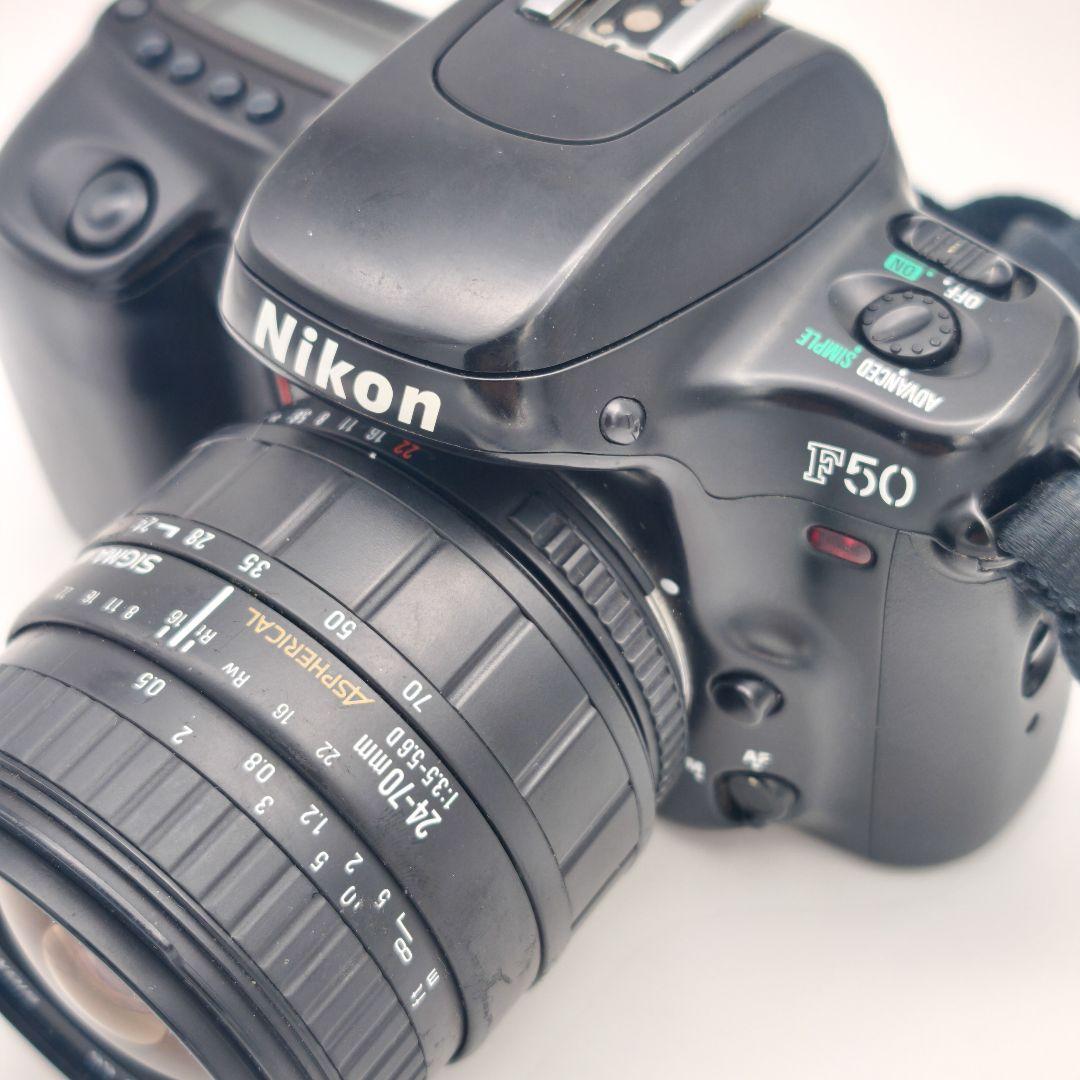 Nikon F50 フィルム一眼レフ 24-70mm F3.5-5.6 レンズ - メルカリ