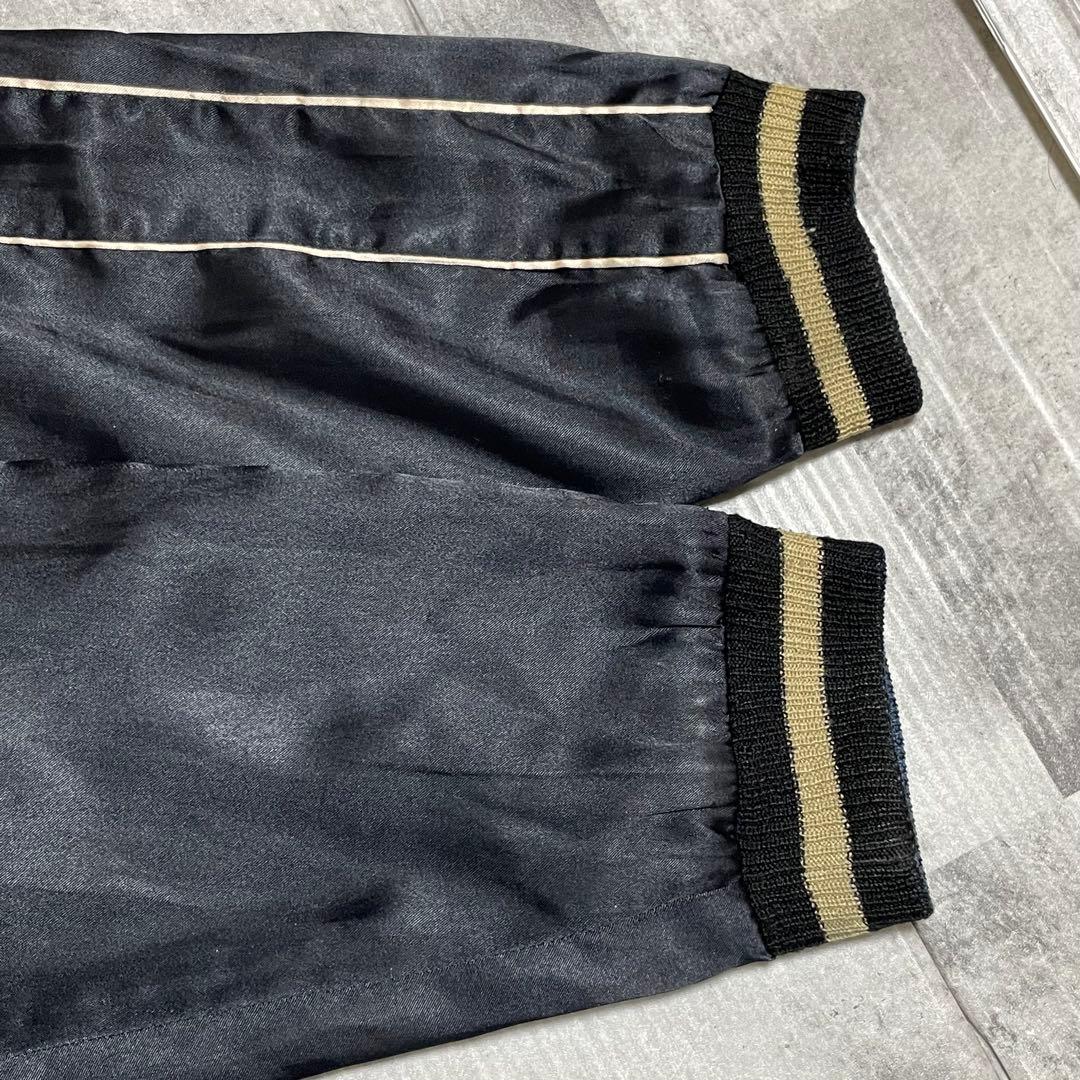 テーラー東洋 スカジャン スーベニアジャケット 龍 鹿 リバーシブル M