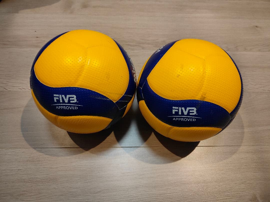 ミカサ　バレーボールV300W　２個セット【中古】 楽天市場】ミカサ バレーボール国際公認球 検定球5号 V300W