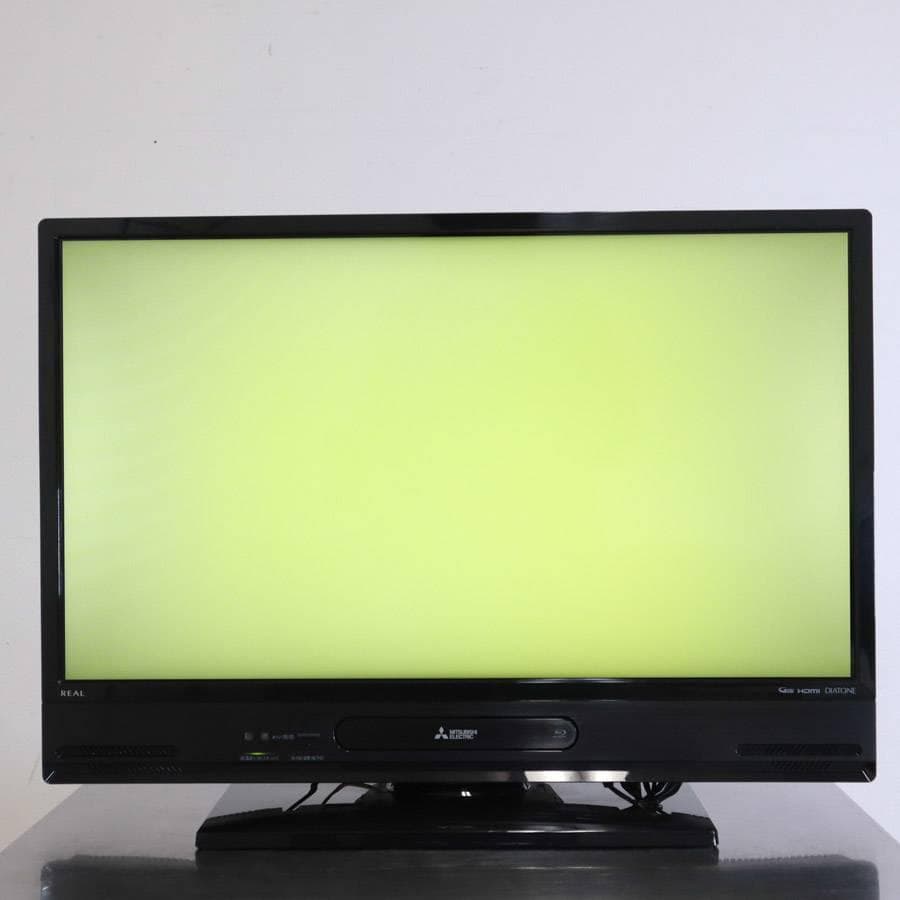 20年製 三菱 REAL 1TB HDD ブルーレイ内蔵 32型 テレビ リモ付 - メルカリ