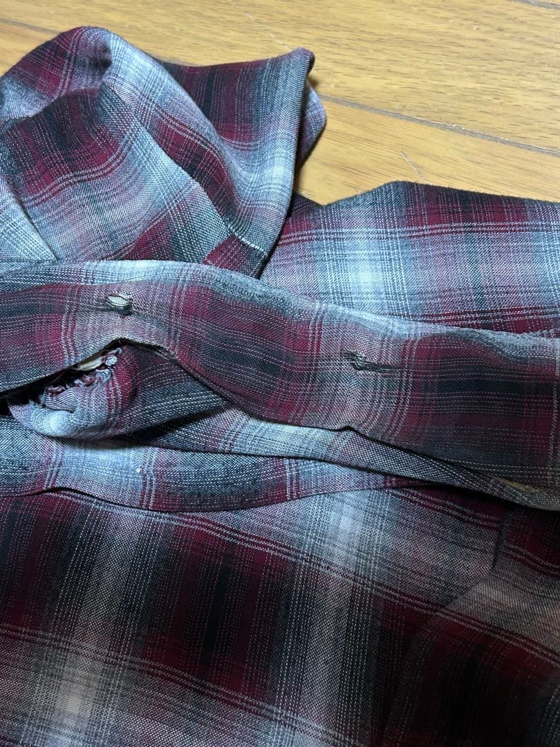 ゆ*み様 60s vintage ARROW ombre rayon shirt - メルカリ