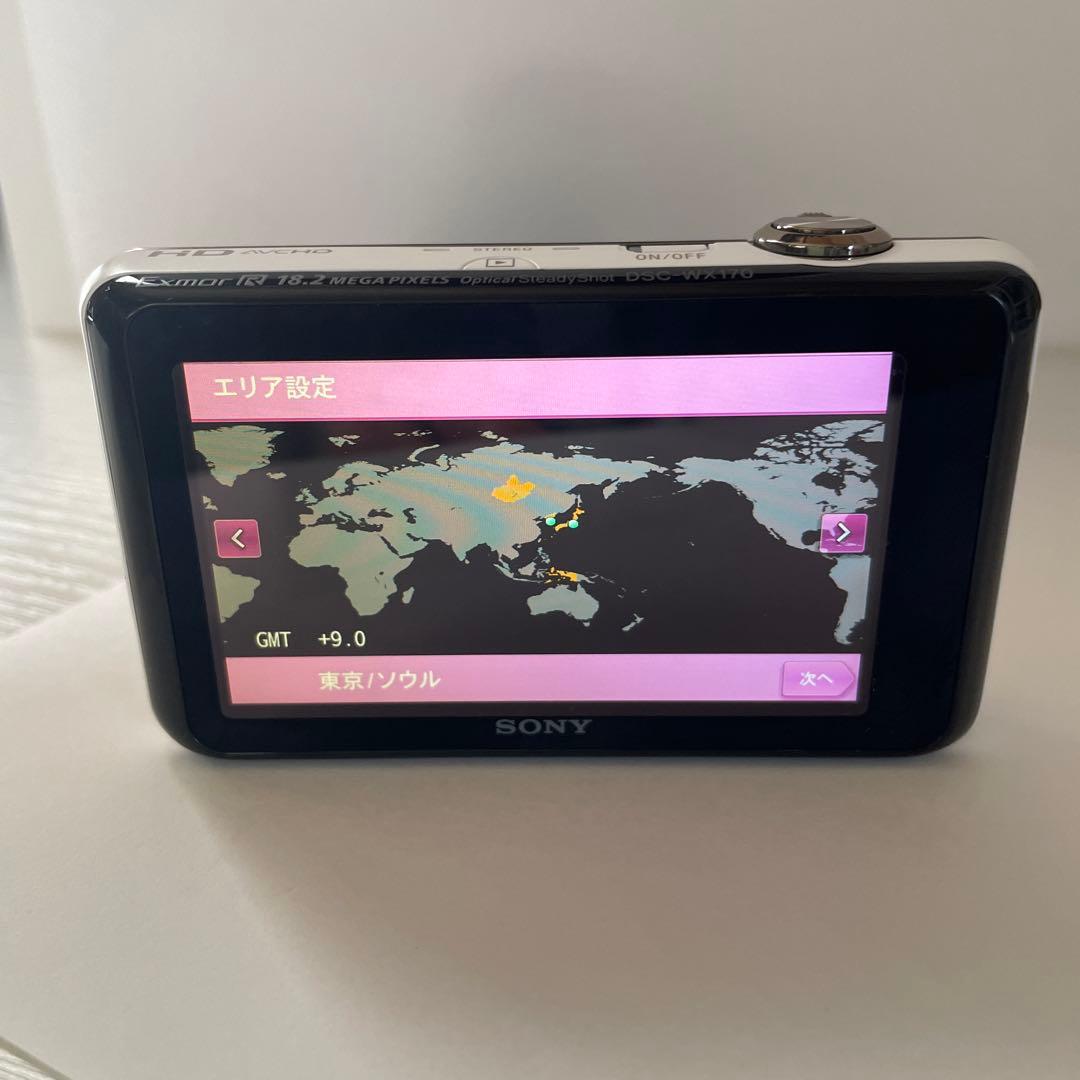 デジタルカメラ Sony Cyber-shot DSC-WX170 18.2MP