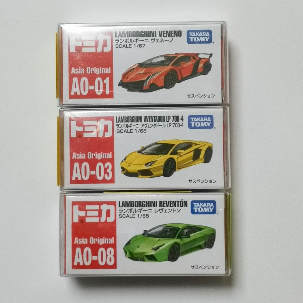 な*ん様 海外限定 トミカ ランボルギーニ 8台 カウンタック,アヴェン