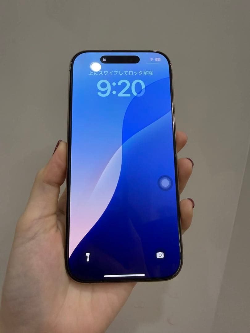 iPhone 16 pro 256GB バッテリ91% Apple iPhone 16 Pro - 256GB - Desert Titanium (Unlocked) - Open