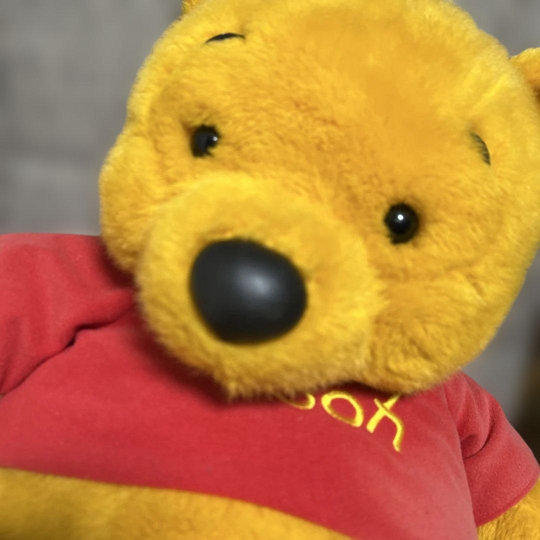 早い者勝ち！！希少★くまのプーさん パペット　レトロ　ディズニーストア