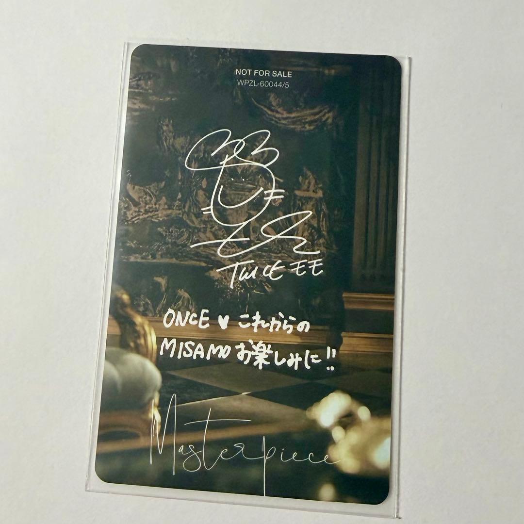 MISAMO masterpiece モモ盤 トレカ お渡し会