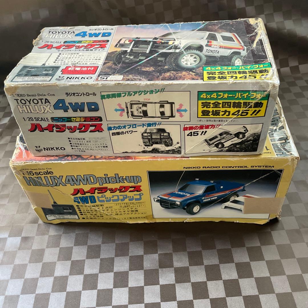 ニッコー ハイラックス 4WD ピックアップ 1/16 ラジコン【ジャンク