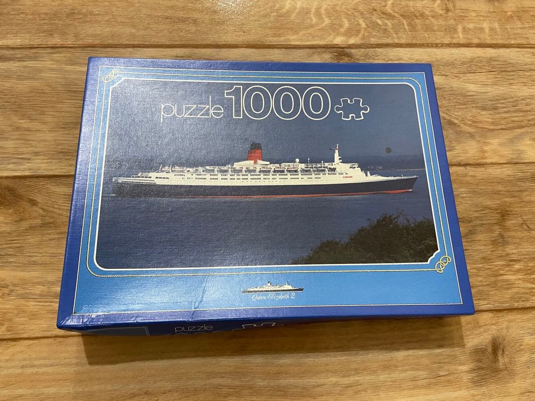 クイーンエリザベス2 CUNARD パズル　フェリー