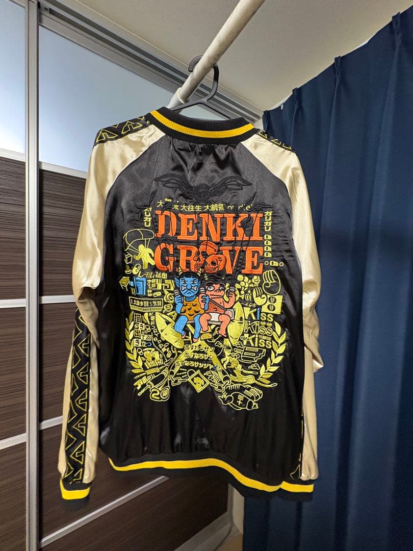 年内限定価格※かっこいいジャンパー 電気グルーヴ スカジャン - メルカリ