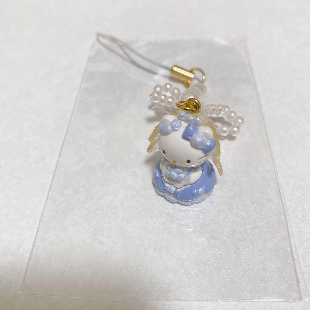 激レア！ウエディング ハローキティ 2001年 ブルー ストラップ