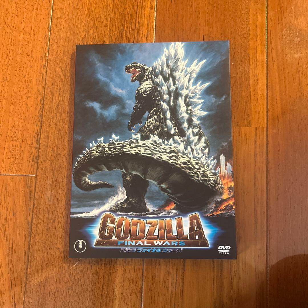 ゴジラDVDセット　ヘッドフィギュア 専用ボックス付き