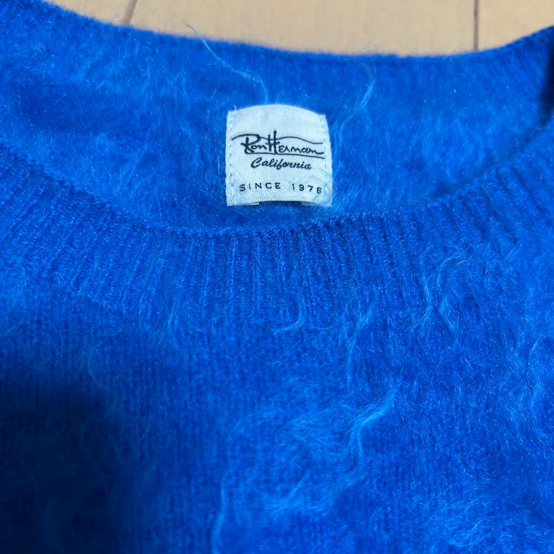 Ron Herman ロンハーマン フォックスカシミア ニットプルオーバー xs