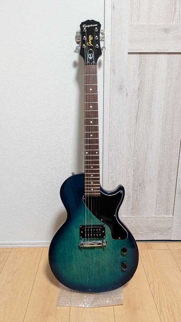 Epiphone レスポールジュニア カスタムショップ限定モデル ブルーバースト Epiphone レスポールジュニア カスタムショップ限定モデル ブルー