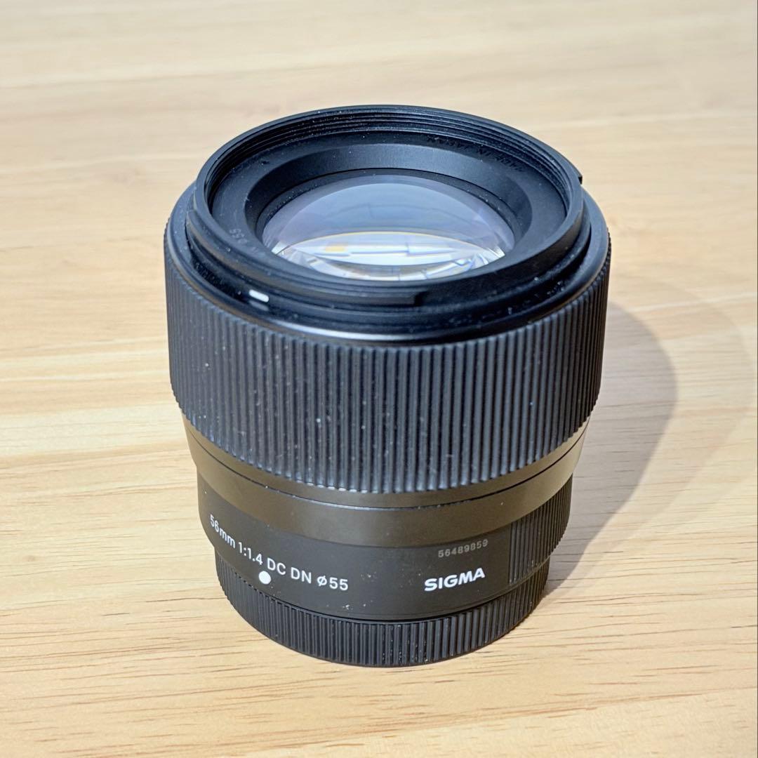 SIGMA 56mm F1.4 DC DN FUJIFILM Xマウントレンズ - メルカリ