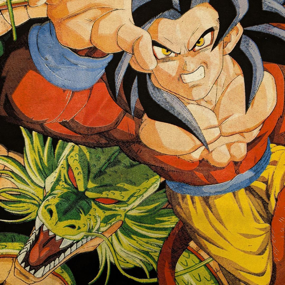 ドラゴンボールGT 孫悟空 ヴィンテージ90s漫画アニメTシャツ 少年