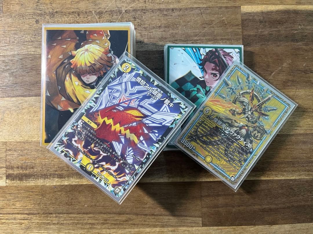 デュエマ 6デッキ＋レアカード、限定スリーブさらにデッキケース付き