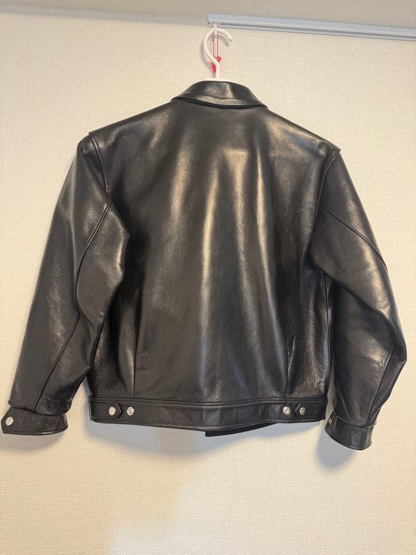 Time is on ZIAS LEATHER JACKET size1 - メルカリ
