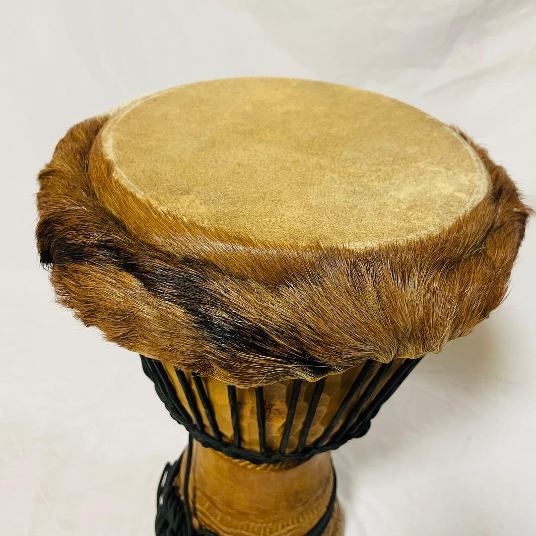 ジャンベ 打楽器 アフリカ 民族楽器 - メルカリ