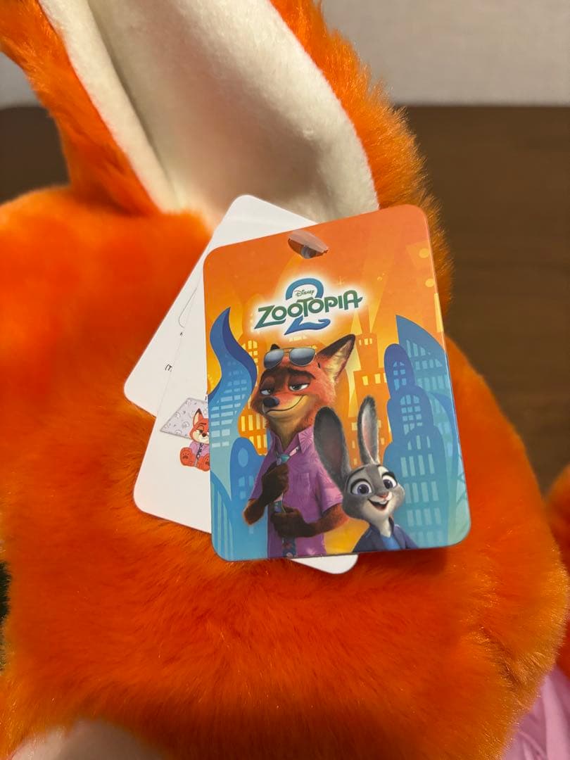 ズートピア2 ジュディ ニック ぬいぐるみ　コストコ　ブランケット付　ディズニー