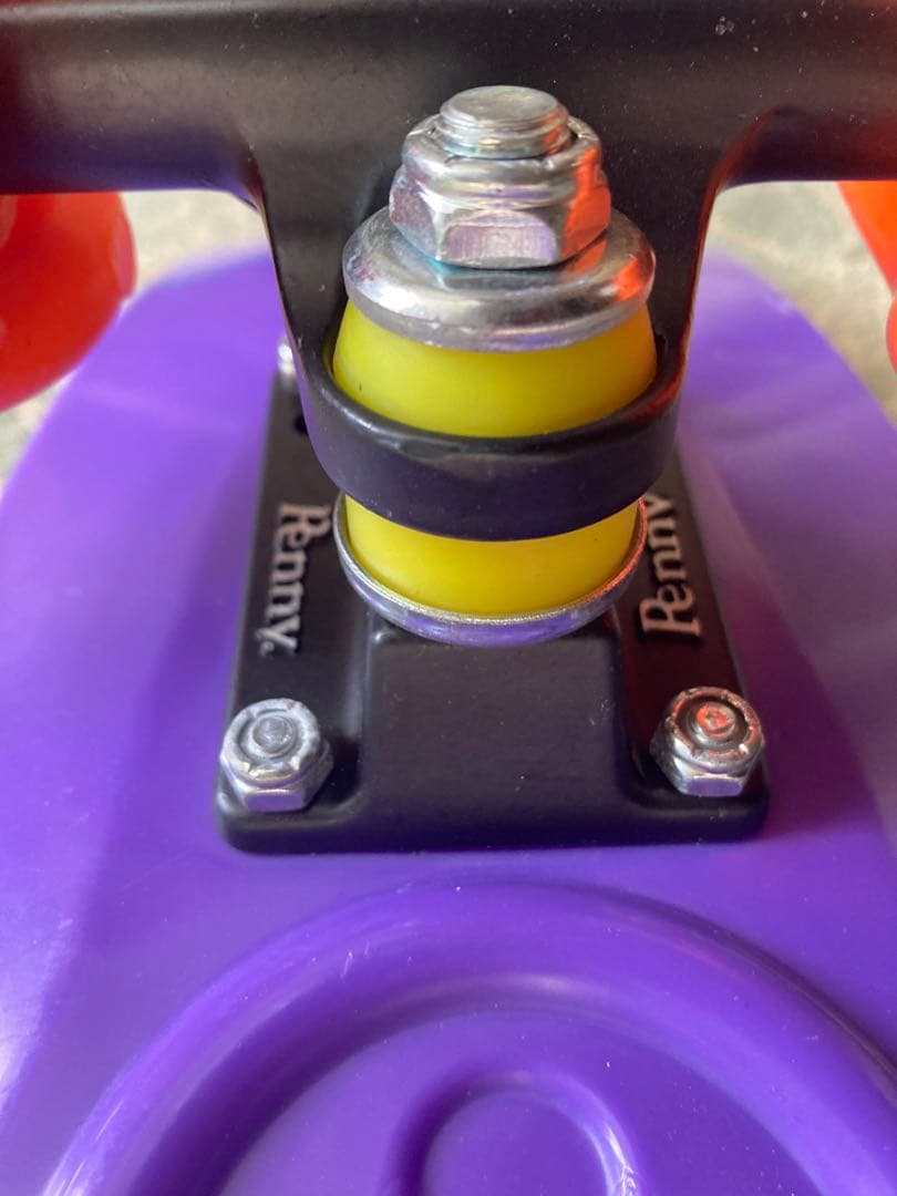 ス*ル様 Penny パープル スケートボード カスタム ニッケル - メルカリ