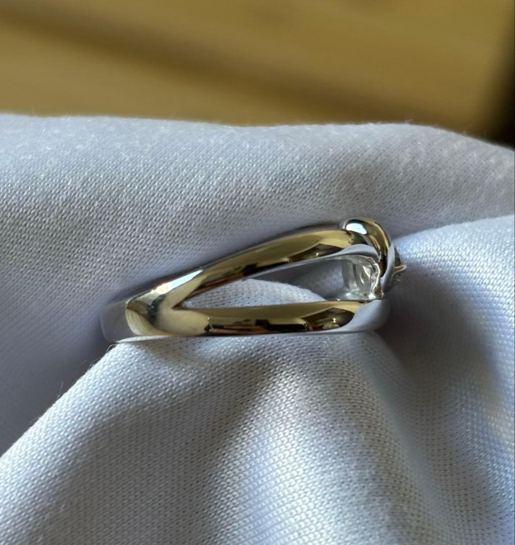 ヴァンドーム青山　K18WG リング　4.3g