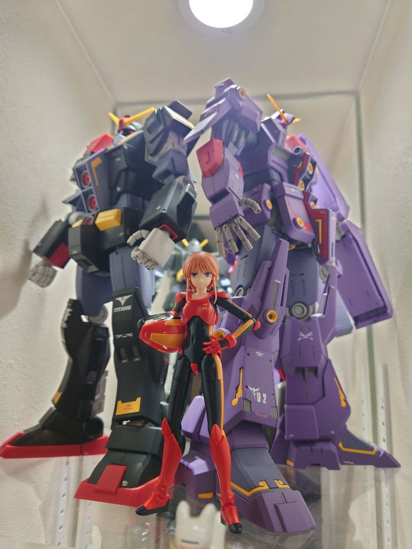 hg ガンプラ　サイコガンダム　プルツー HG サイコガンダムmk-Ⅱ＋プルツー - メルカリ