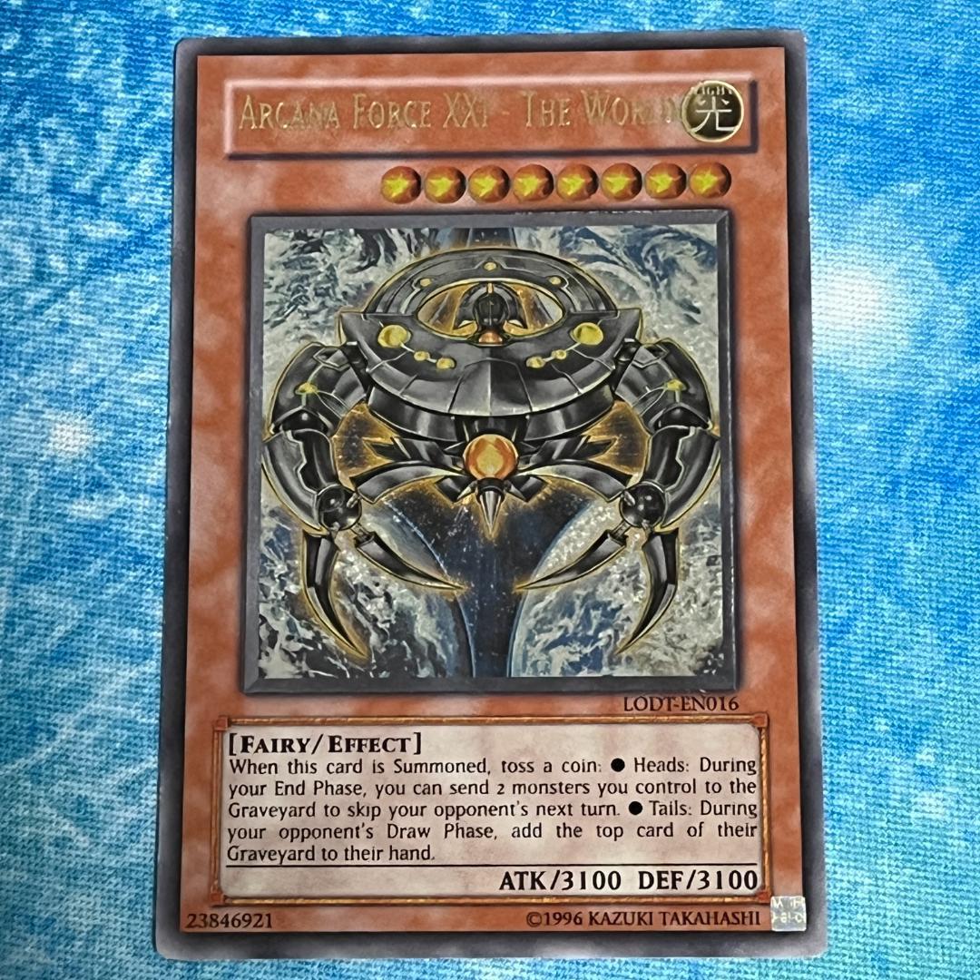 レリーフ 英語 アルカナフォースXXI‐THE WORLD LODT‐EN016 - メルカリ