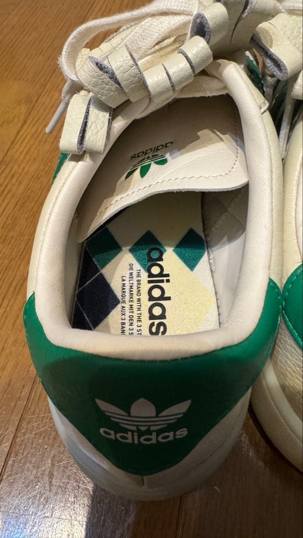 1回使用 adidas アディダス ゴルフシューズ コースカップ 28.5cm