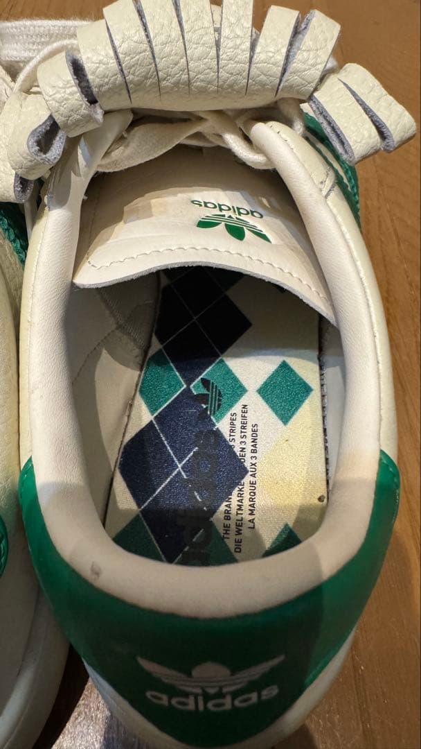 1回使用 adidas アディダス ゴルフシューズ コースカップ 28.5cm