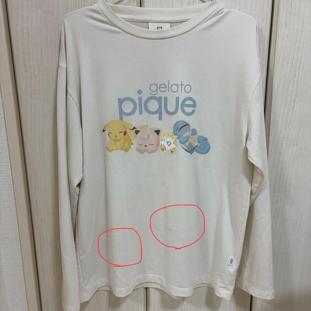 ジェラピケ ポケモンスリープ SleepワンポイントロンT S-Mサイズ
