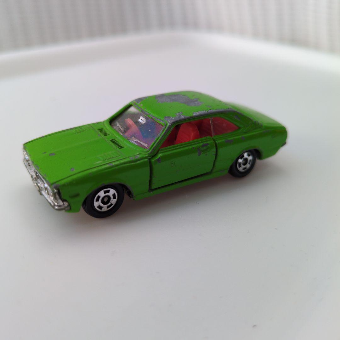 昭和レトロ 日本製 トミカ トヨタ コロナ 2000GT 緑 赤内装 希少 黒箱