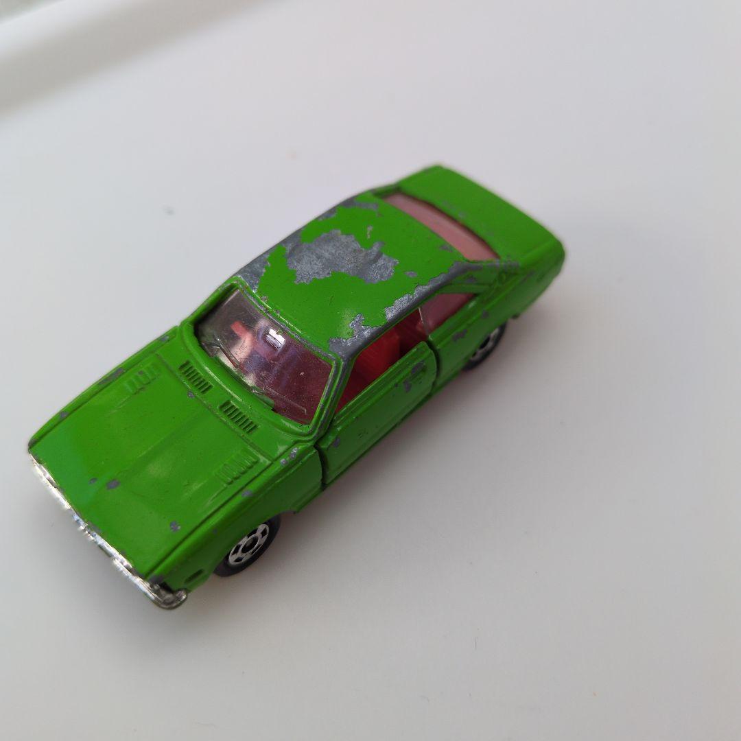 昭和レトロ 日本製 トミカ トヨタ コロナ 2000GT 緑 赤内装 希少 黒箱