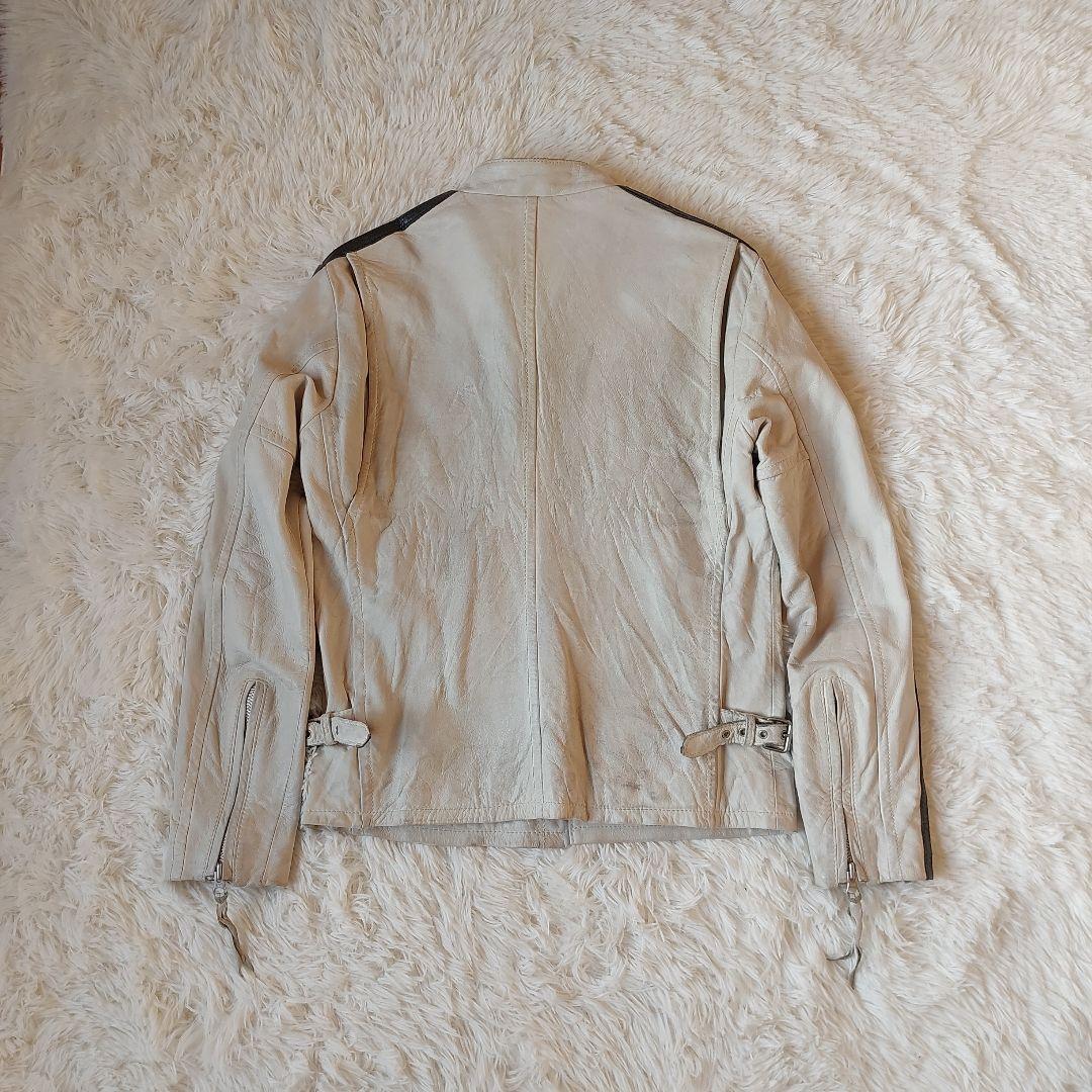 Schott CLASSIC RACER Single Riders White - メルカリ