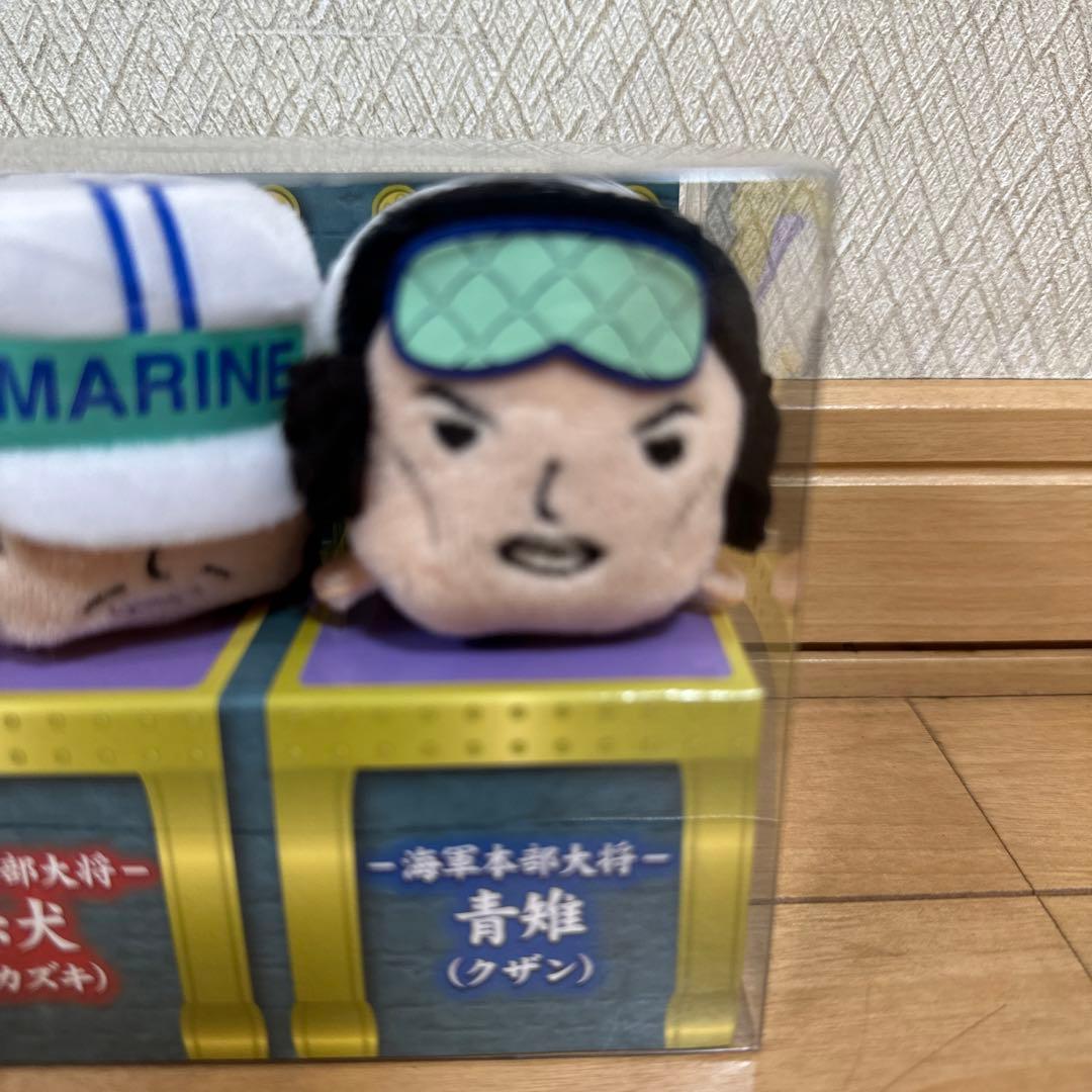 ワンピース　むぎむぎおてだま　海軍大将セット