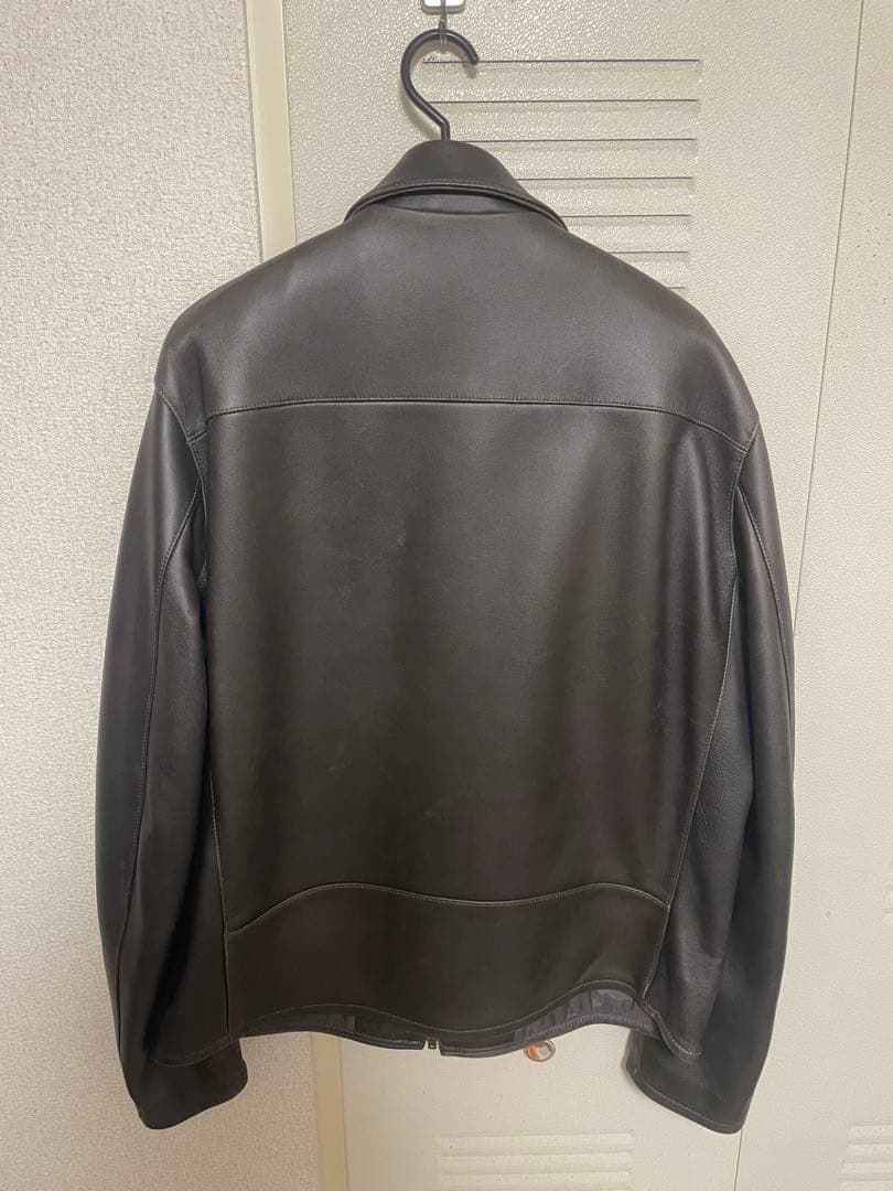 値下げ不可)LIDNM VINTAGE WASHED LEATHER ZIP - メルカリ