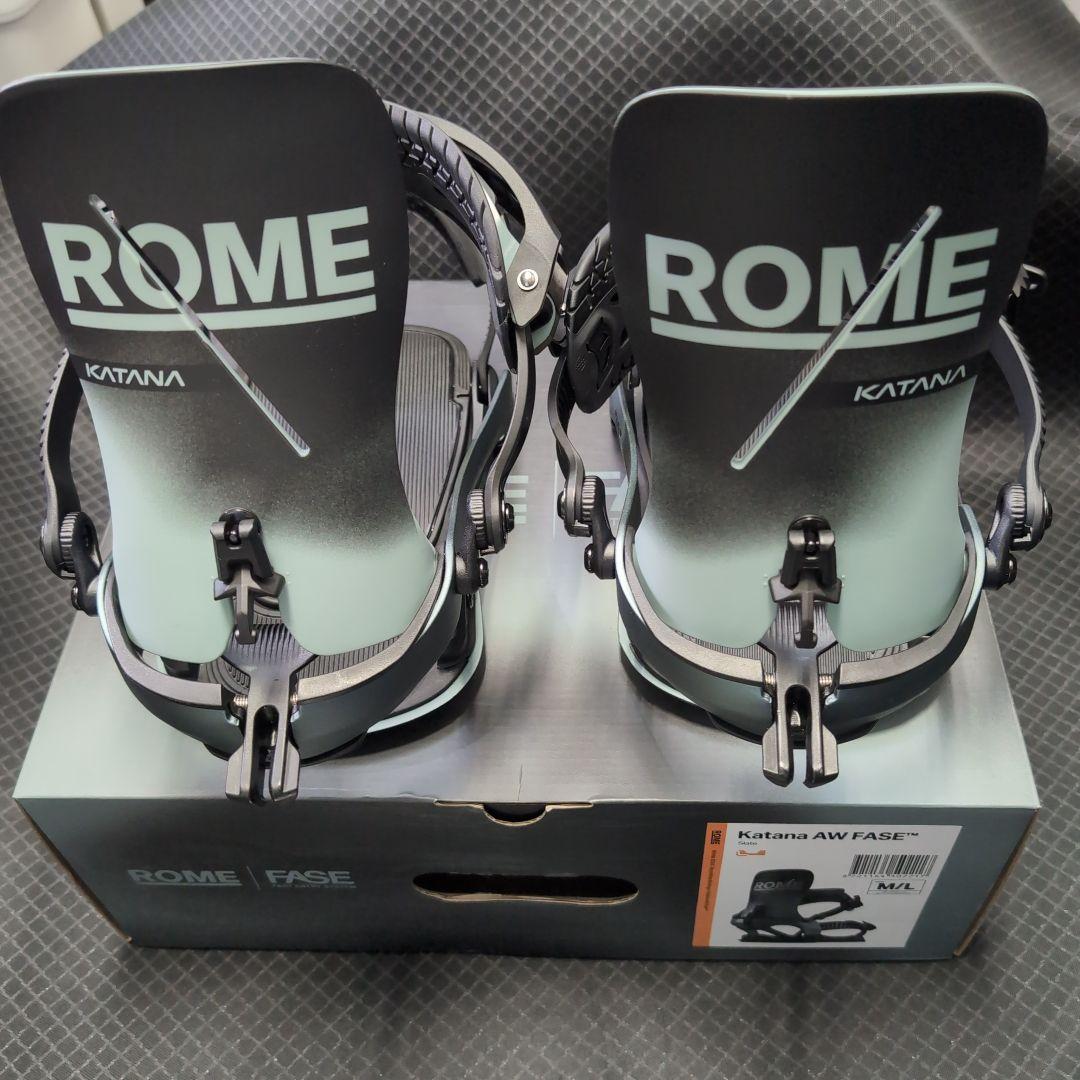 ROME Katana AW FASE ビンディング M/L Katana AW Pro - 25/26 | Rome Snowboards 公式