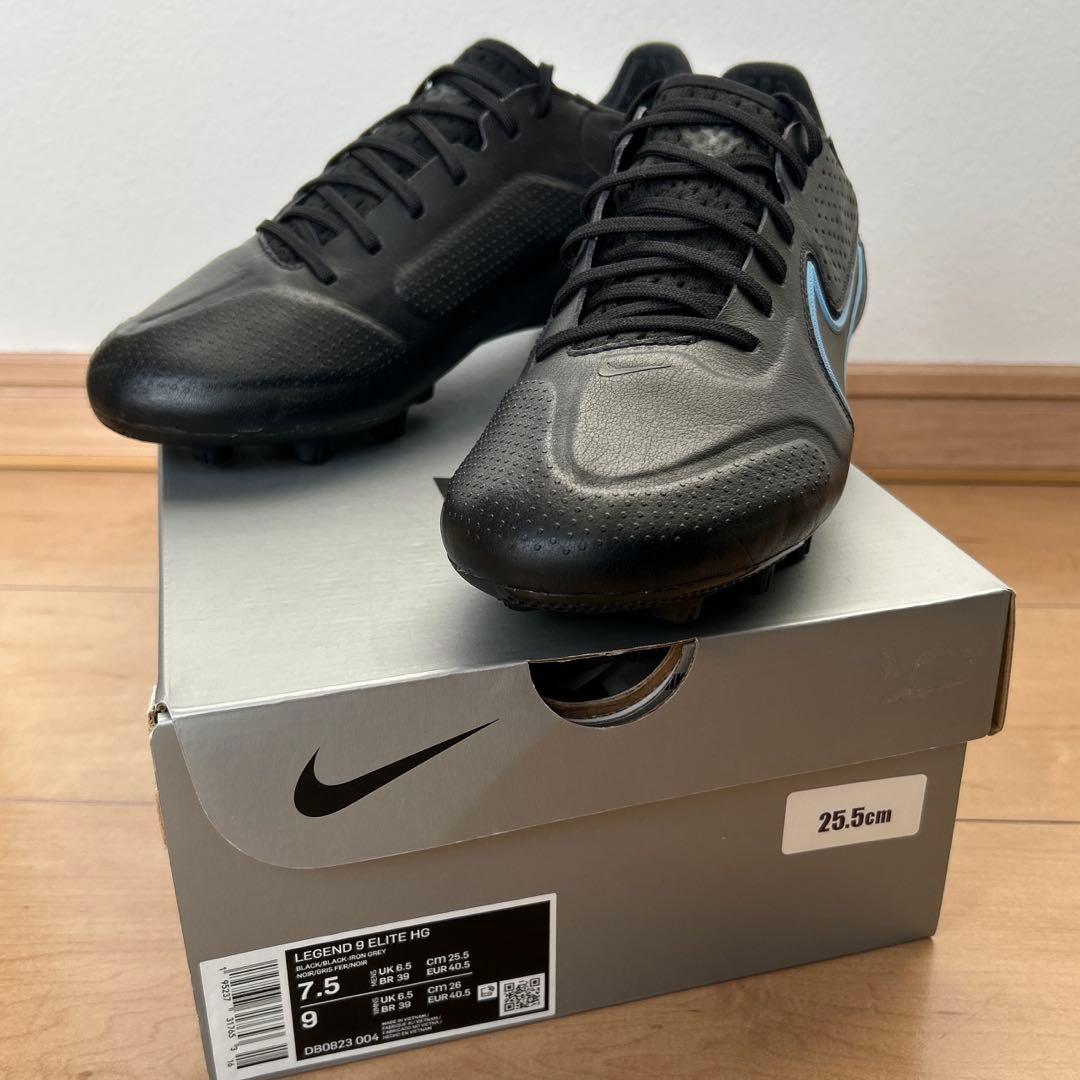 値下げ　新品ナイキ　ティエンポ　レジェンド9 エリート HG 25.5cm