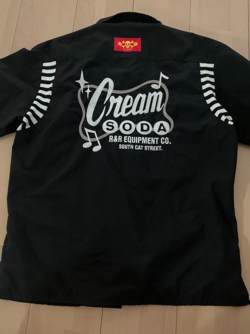 Cream Soda クリームソーダ ボーリングシャツ 刺繍 - メルカリ