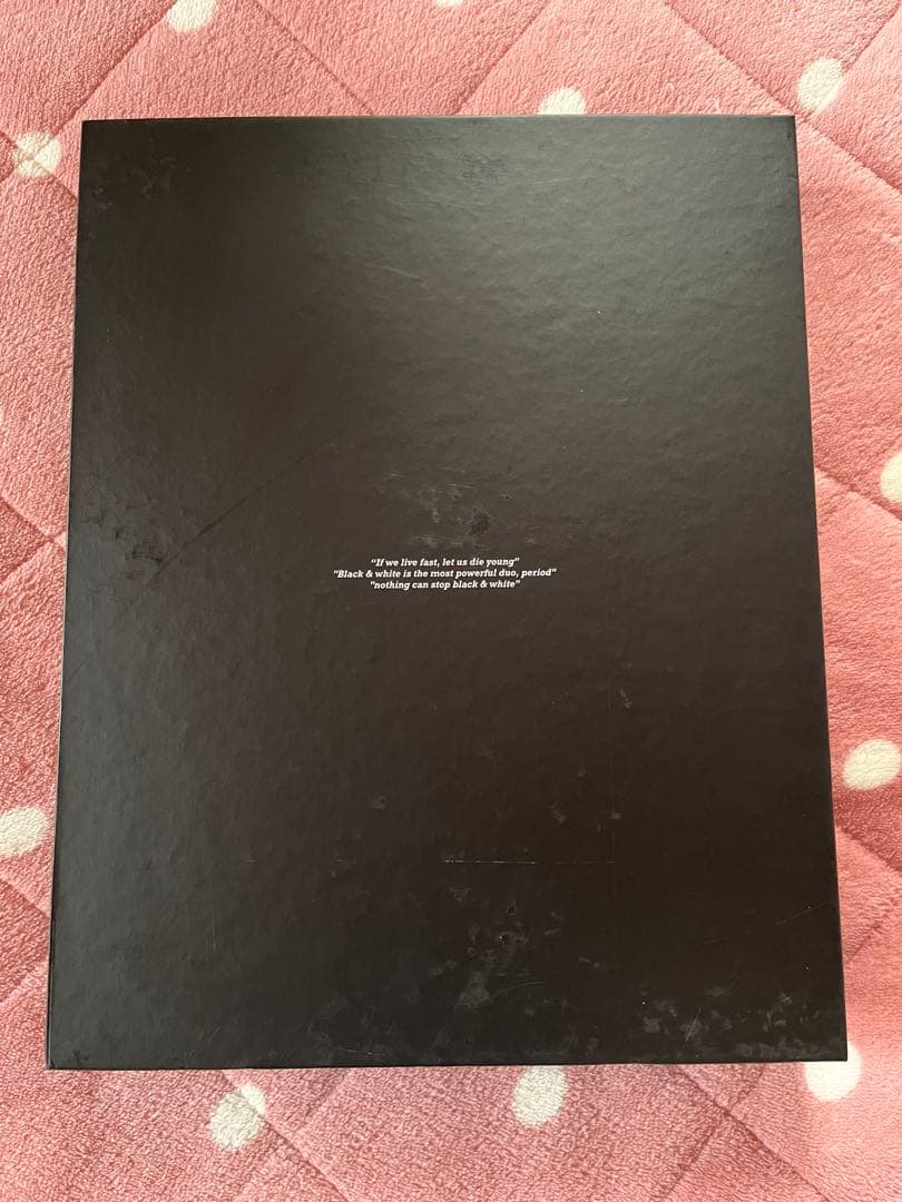 BTSジミンジョングク マスター写真集 BLACK & WHITE