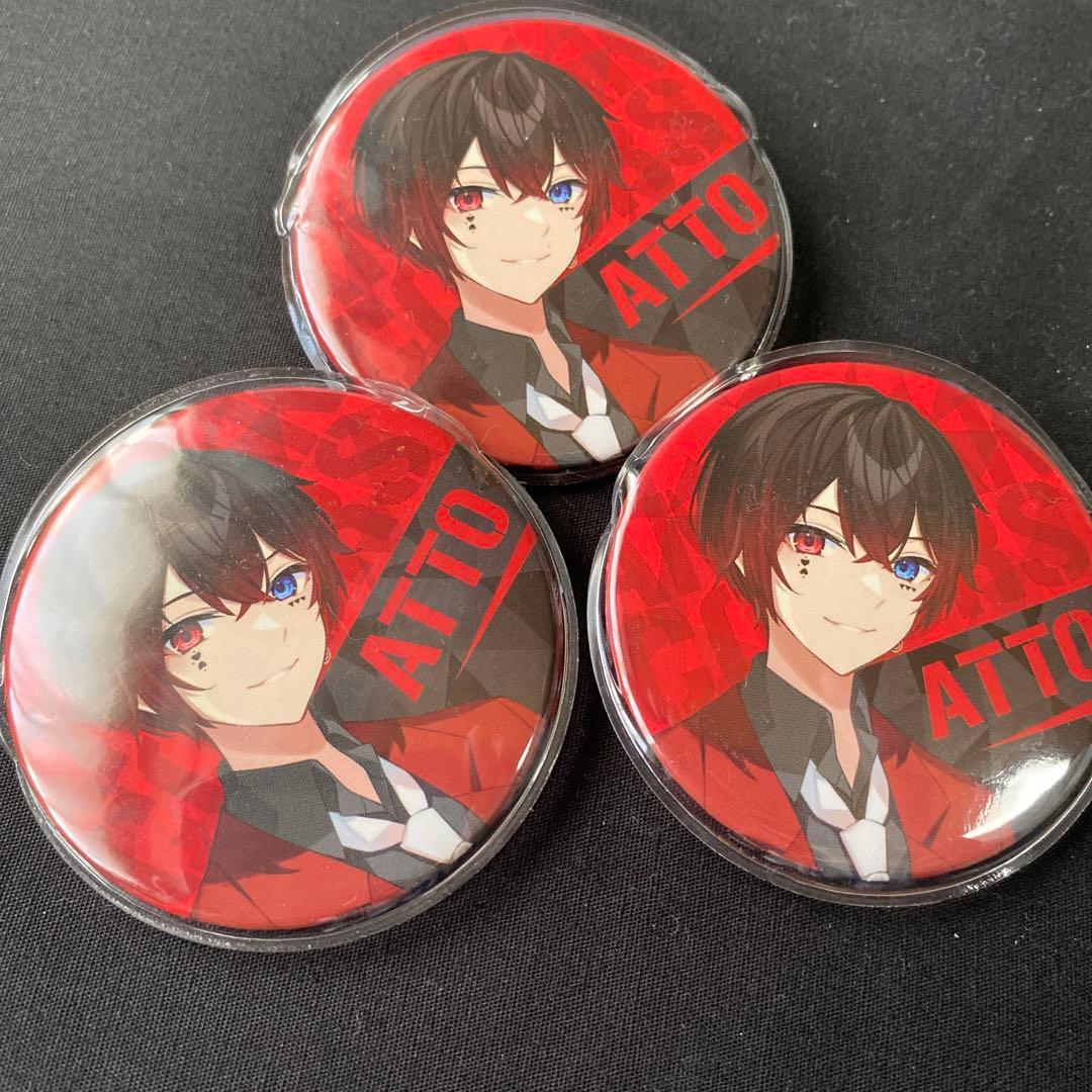 あっとくん 缶バッチ 56個